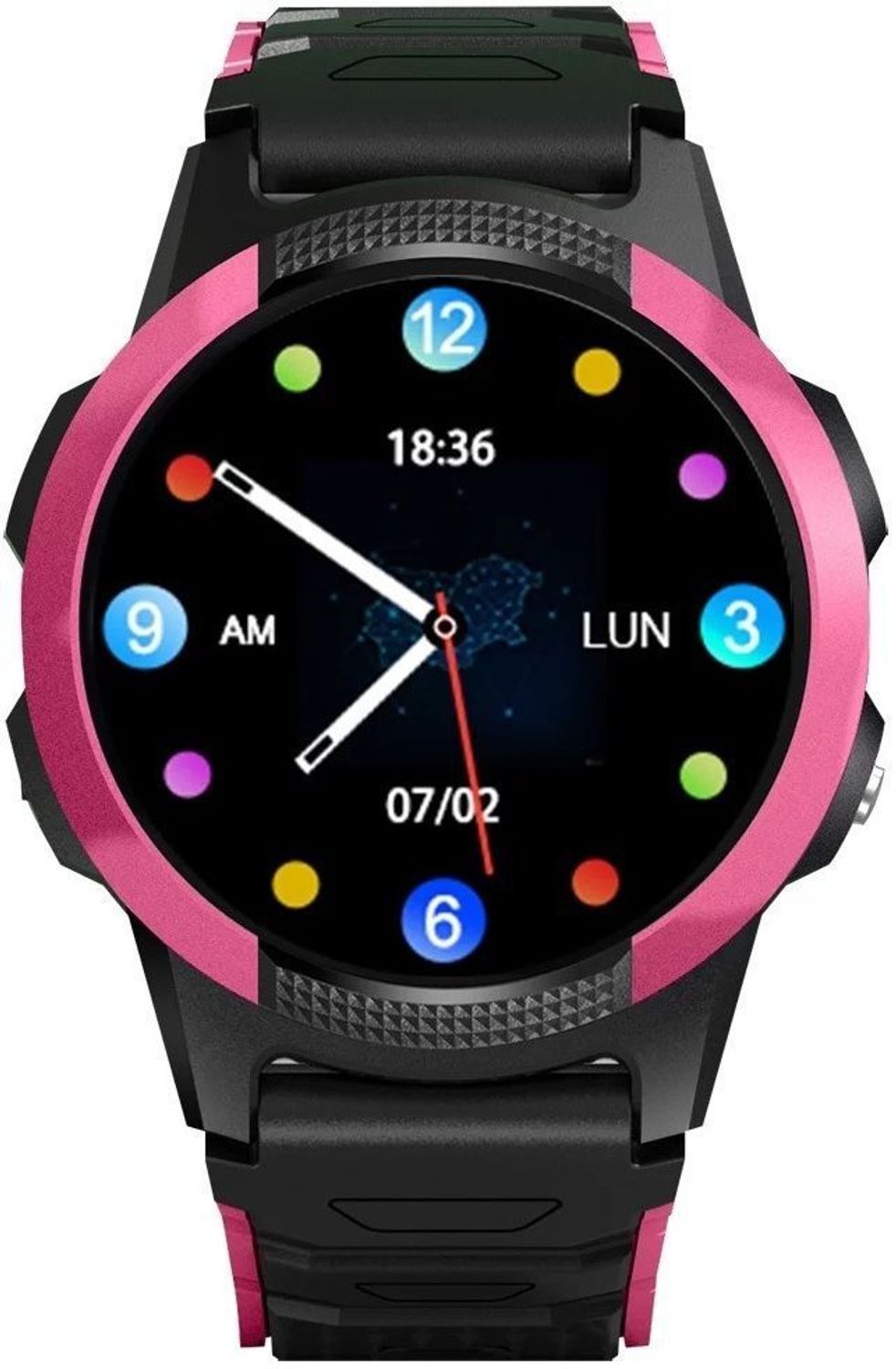 Smartwatch dla dziewcllllzynki Garett Kids Focus 4G RT Różowy (2)-001.jpg